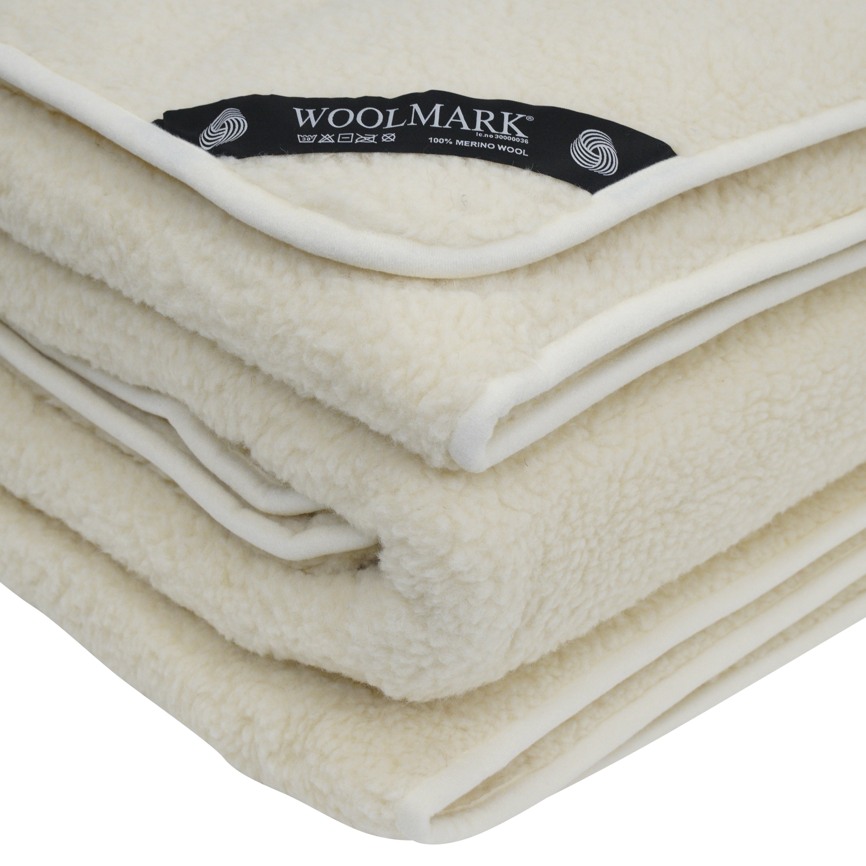 Merino Wool Quilt - Natural Shade
